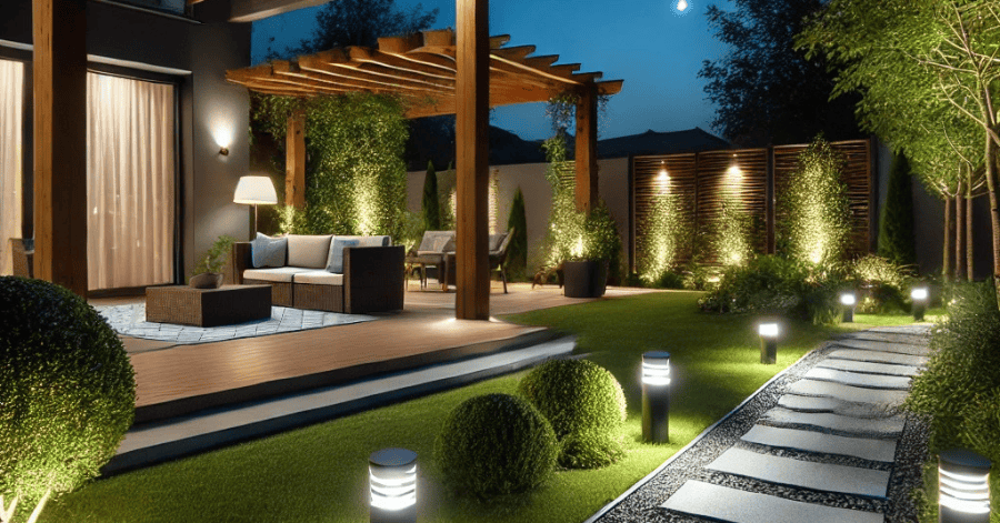 Landscape Lighting Installation